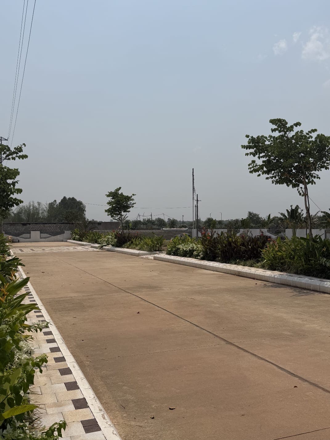 VIAN VALLY open plot layout in Shabad — site photo 1